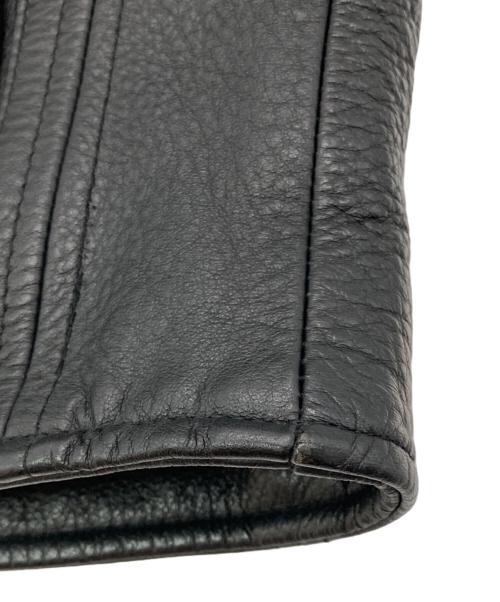 HARLEY-DAVIDSON（ハーレーダビッドソン）HARLEY-DAVIDSON (ハーレーダビッドソン) ［古着］レザーベスト ブラック サイズ:Mの古着・服飾アイテム