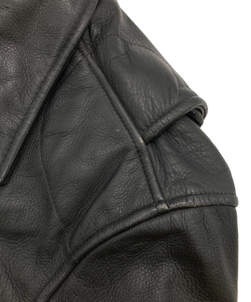 HARLEY-DAVIDSON（ハーレーダビッドソン）HARLEY-DAVIDSON (ハーレーダビッドソン) ［古着］レザーライダースジャケット ブラック サイズ:Sの古着・服飾アイテム