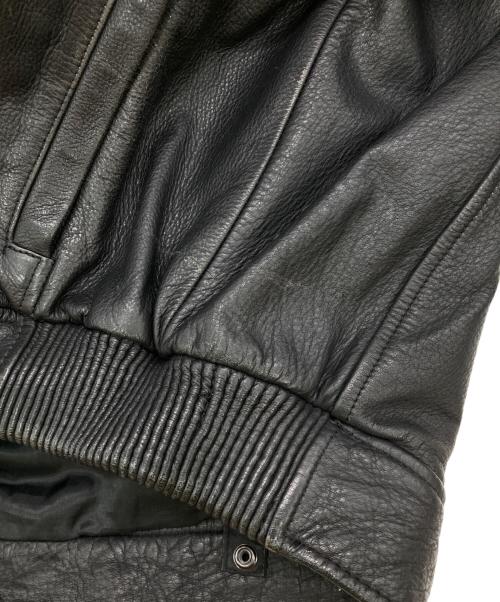 HARLEY-DAVIDSON（ハーレーダビッドソン）HARLEY-DAVIDSON (ハーレーダビッドソン) ［古着］レザーライダースジャケット ブラック サイズ:Sの古着・服飾アイテム