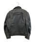 HARLEY-DAVIDSON (ハーレーダビッドソン) ［古着］レザーライダースジャケット ブラック サイズ:S：18000円