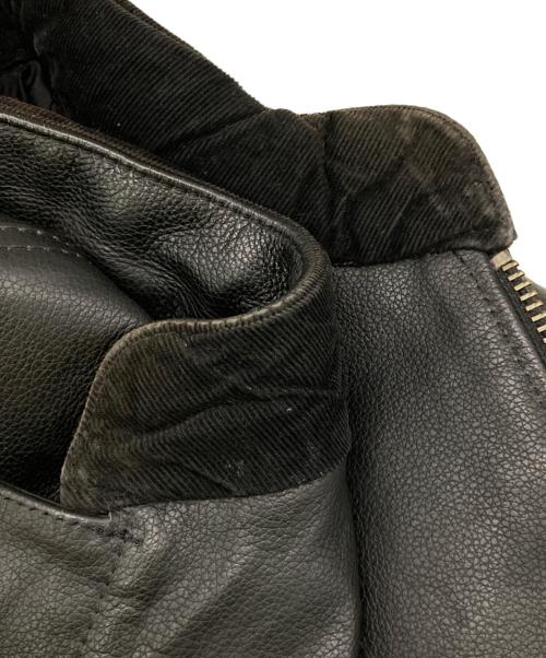 HARLEY-DAVIDSON（ハーレーダビッドソン）HARLEY-DAVIDSON (ハーレーダビッドソン) ［古着］レザーライダースジャケット ブラック サイズ:Mの古着・服飾アイテム