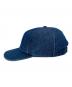 SUPREME (シュプリーム) Cordura Denim Small Box 6-Panel インディゴ：9000円