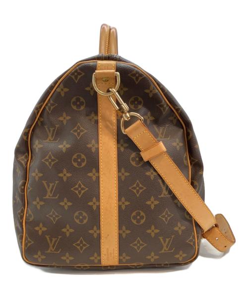 LOUIS VUITTON（ルイ ヴィトン）LOUIS VUITTON (ルイ ヴィトン) キーポル・バンドリエール55 ブラウン サイズ:55の古着・服飾アイテム