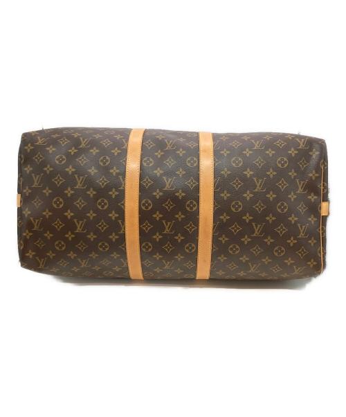 LOUIS VUITTON（ルイ ヴィトン）LOUIS VUITTON (ルイ ヴィトン) キーポル・バンドリエール55 ブラウン サイズ:55の古着・服飾アイテム