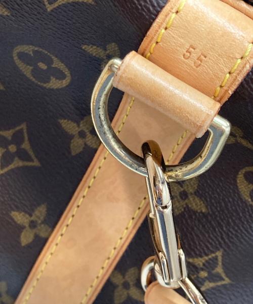 LOUIS VUITTON（ルイ ヴィトン）LOUIS VUITTON (ルイ ヴィトン) キーポル・バンドリエール55 ブラウン サイズ:55の古着・服飾アイテム