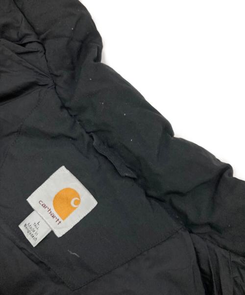 CarHartt（カーハート）CarHartt (カーハート) ダウンベスト ブラック サイズ:Lの古着・服飾アイテム
