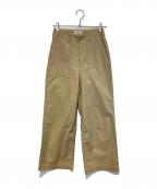 JOURNAL STANDARD relumeジャーナルスタンダード レリューム）の古着「ワイドベイカーパンツ」｜ベージュ
