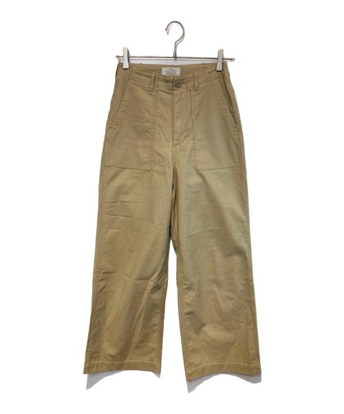 JOURNAL STANDARD relume（ジャーナルスタンダード レリューム）JOURNAL STANDARD relume (ジャーナルスタンダード レリューム) ワイドベイカーパンツ ベージュ サイズ:36の古着・服飾アイテム