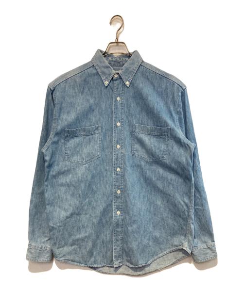 BANANA REPUBLIC（バナナリパブリック）BANANA REPUBLIC (バナナリパブリック) ［古着］デニムシャツ スカイブルー サイズ:Lの古着・服飾アイテム