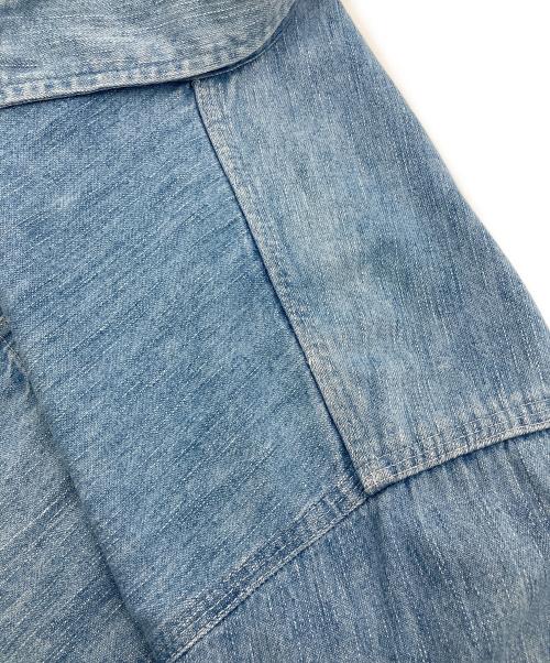 BANANA REPUBLIC（バナナリパブリック）BANANA REPUBLIC (バナナリパブリック) ［古着］デニムシャツ スカイブルー サイズ:Lの古着・服飾アイテム