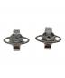 中古・古着 Vivienne Westwood (ヴィヴィアンウエストウッド) LORELEI EARRING ブラック：10000円