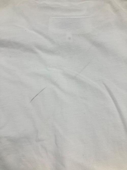 MM6 Maison Margiela（エムエムシックスメゾンマルジェラ）MM6 Maison Margiela (エムエムシックスメゾンマルジェラ) ロゴ刺繍Tシャツ ホワイト サイズ:Sの古着・服飾アイテム