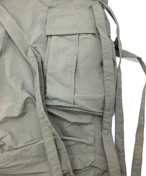 HOUSTON（ヒューストン）HOUSTON (ヒューストン) NYLON UK TECHNO PANTS グレー サイズ:XLの古着・服飾アイテム