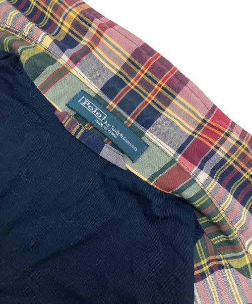 POLO RALPH LAUREN（ポロ・ラルフローレン）POLO RALPH LAUREN (ポロ・ラルフローレン) ［古着］マドラスチェックテーラードジャケット マルチカラー サイズ:Mの古着・服飾アイテム