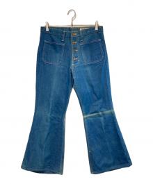 Wrangler（ラングラー）の古着「［古着］Bell Bottom denim pant」｜インディゴ