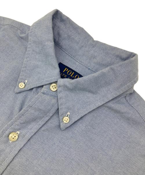 POLO RALPH LAUREN（ポロ・ラルフローレン）POLO RALPH LAUREN (ポロ・ラルフローレン) JOURNAL STANDARD (ジャーナルスタンダード) 別注ボタンダウンシャツ ブルー サイズ:L 未使用品の古着・服飾アイテム