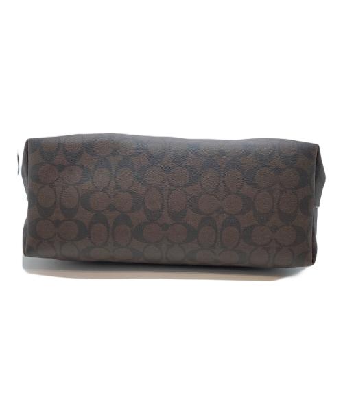 COACH（コーチ）COACH (コーチ) ステーショントートバッグ・シグネチャーキャンバス ブラウンの古着・服飾アイテム