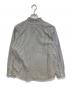 Gymphlex (ジムフレックス) ストライプBDシャツ ブラック サイズ:16：7000円