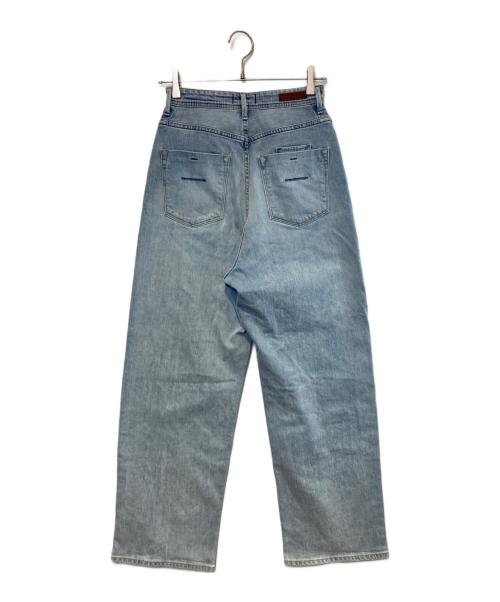 YANUK（ヤヌーク）YANUK (ヤヌーク) ルーズストレートJOAN スカイブルー サイズ:24の古着・服飾アイテム