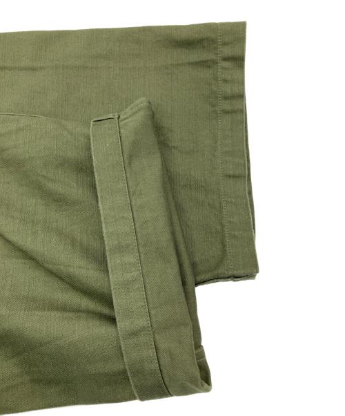 CIOTA（シオタ）CIOTA (シオタ) 新ムラ糸スビンコットンベイカーパンツ カーキ サイズ:Mの古着・服飾アイテム