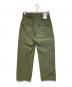 CIOTA (シオタ) 新ムラ糸スビンコットンベイカーパンツ カーキ サイズ:M：16000円