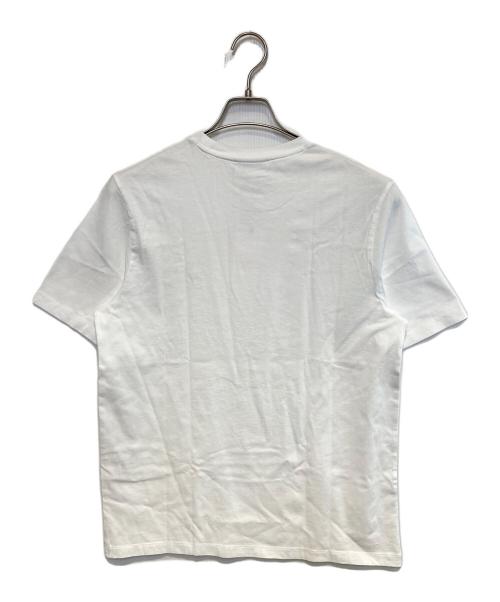 maison kitsune（メゾンキツネ）maison kitsune (メゾンキツネ) CHILLAX FOX PATCH REGULAR TEE SHIRT ホワイト サイズ:S 未使用品の古着・服飾アイテム