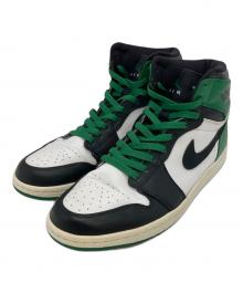 NIKE（ナイキ）の古着「AIR JORDAN 1 RETRO HIGH」｜ブラック×グリーン