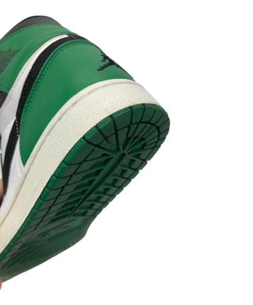 NIKE（ナイキ）NIKE (ナイキ) AIR JORDAN 1 RETRO HIGH ブラック×グリーン サイズ:US10.5の古着・服飾アイテム