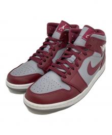 NIKE（ナイキ）の古着「AIR JORDAN 1 MID」｜レッド×グレー