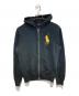 POLO RALPH LAUREN（ポロ・ラルフローレン）の古着「ジップアップパーカー」｜ブラック