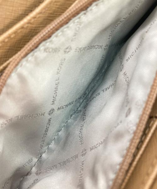 MICHAEL KORS（マイケル・コース）MICHAEL KORS (マイケル・コース) JET SET TRAVELジップアラウンドコンチネンタルウォレット ブラウンの古着・服飾アイテム