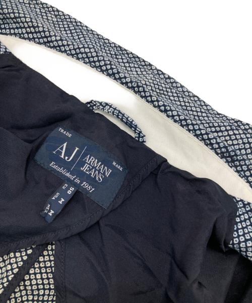 ARMANI JEANS（アルマーニジーンズ）ARMANI JEANS (アルマーニジーンズ) アンコンジャケット ネイビー サイズ:Mの古着・服飾アイテム