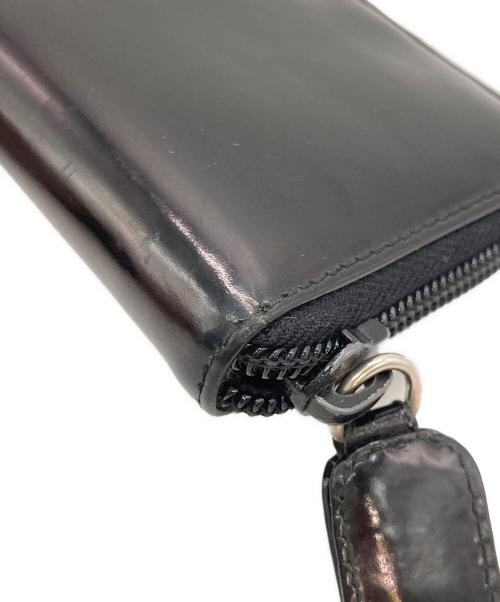 PRADA（プラダ）PRADA (プラダ) パテントレザーコインケース ブラックの古着・服飾アイテム