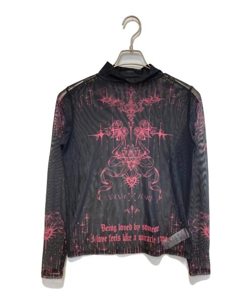 HARE（ハレ）HARE (ハレ) NANA (ナナ) タトゥーシアートップス ブラック サイズ:FREEの古着・服飾アイテム