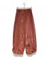 LE CIEL BLEU（ルシェルブルー）の古着「Glossy Drawstring Pants」｜ブラウン