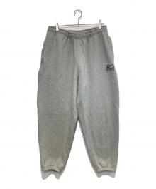 NIKE×stussy（ナイキ×ステューシー）の古着「NRG Washed Fleece Pant」｜グレー