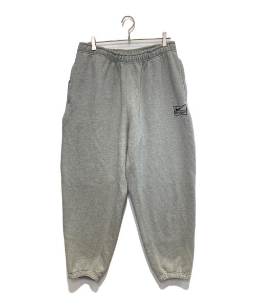 NIKE（ナイキ）NIKE (ナイキ) stussy (ステューシー) NRG Washed Fleece Pant グレー サイズ:Lの古着・服飾アイテム