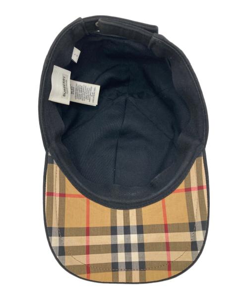 BURBERRY LONDON（バーバリーロンドン）BURBERRY LONDON (バーバリーロンドン) TBアナグラム Baseball Cap ブラック サイズ:Lの古着・服飾アイテム