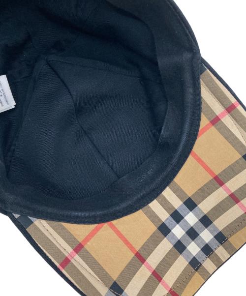 BURBERRY LONDON（バーバリーロンドン）BURBERRY LONDON (バーバリーロンドン) TBアナグラム Baseball Cap ブラック サイズ:Lの古着・服飾アイテム