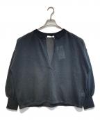Loungedressラウンジドレス）の古着「ペーパースキッパーPO」｜ブラック