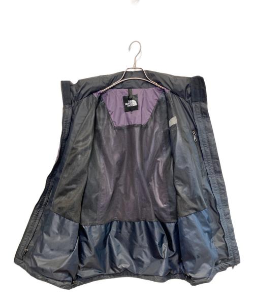 THE NORTH FACE（ザ ノース フェイス）THE NORTH FACE (ザ ノース フェイス) CHIMNEY WIND JACKET ブラック×パープル サイズ:Lの古着・服飾アイテム