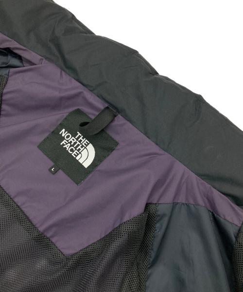 THE NORTH FACE（ザ ノース フェイス）THE NORTH FACE (ザ ノース フェイス) CHIMNEY WIND JACKET ブラック×パープル サイズ:Lの古着・服飾アイテム