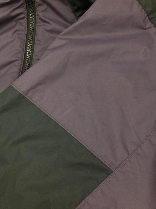 THE NORTH FACE（ザ ノース フェイス）THE NORTH FACE (ザ ノース フェイス) CHIMNEY WIND JACKET ブラック×パープル サイズ:Lの古着・服飾アイテム