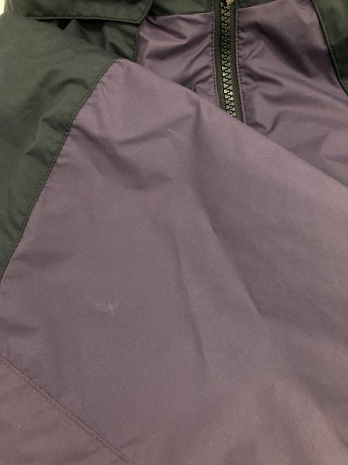 THE NORTH FACE（ザ ノース フェイス）THE NORTH FACE (ザ ノース フェイス) CHIMNEY WIND JACKET ブラック×パープル サイズ:Lの古着・服飾アイテム