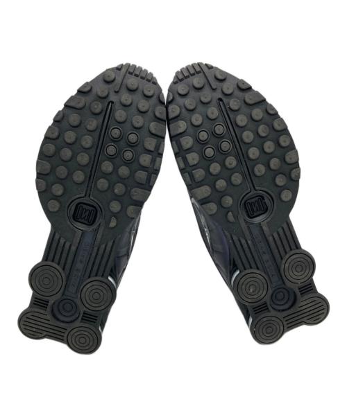 NIKE（ナイキ）NIKE (ナイキ) SHOX R4 JEWEL QS ブラック×パープル サイズ:US9の古着・服飾アイテム