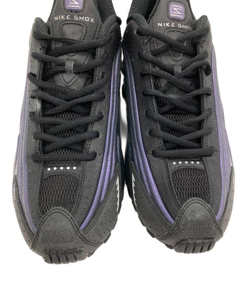 NIKE（ナイキ）NIKE (ナイキ) SHOX R4 JEWEL QS ブラック×パープル サイズ:US9の古着・服飾アイテム