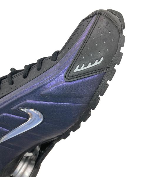 NIKE（ナイキ）NIKE (ナイキ) SHOX R4 JEWEL QS ブラック×パープル サイズ:US9の古着・服飾アイテム
