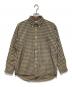 J.CREW（ジェイクルー）の古着「ボタンダウンチェックシャツ/00’S/巨人タグ」｜ベージュ