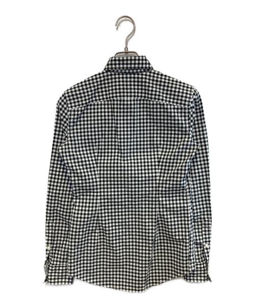 RALPH LAUREN（ラルフローレン）RALPH LAUREN (ラルフローレン) ボタンダウンシャツ ブラック×ホワイトの古着・服飾アイテム