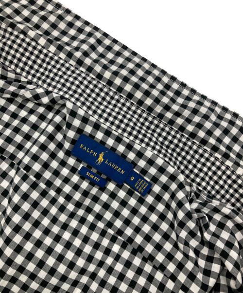 RALPH LAUREN（ラルフローレン）RALPH LAUREN (ラルフローレン) ボタンダウンシャツ ブラック×ホワイトの古着・服飾アイテム